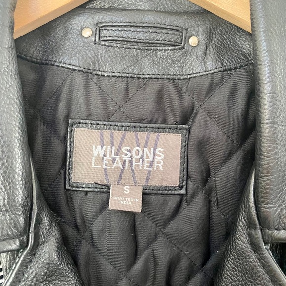 Wilson’s motorcycle leather jacket medium - Picture 3 of 8